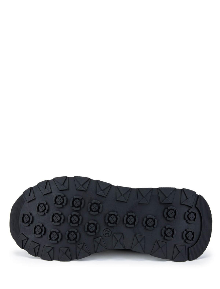 Tamer Tanca Kadın Hakiki Deri Siyah Süet Sneakers & Spor Ayakkabı