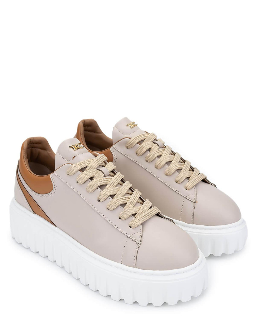 Tamer Tanca Kadın Deri/Suni Nude Sneakers & Spor Ayakkabı Tamer Tanca Kadın Deri/Suni Nude Sneakers & Spor Ayakkabı