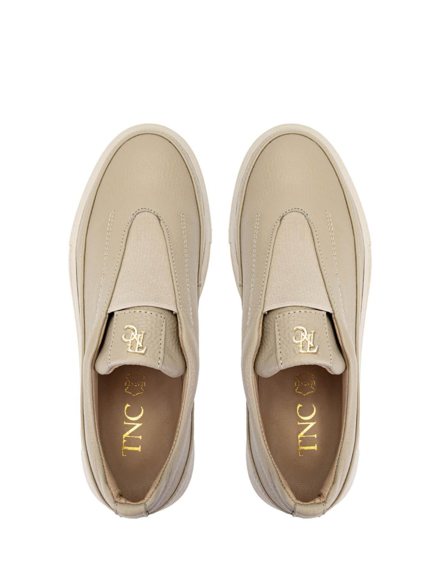 Tamer Tanca Kadın Hakiki Deri Bej Sneakers & Spor Ayakkabı Tamer Tanca Kadın Hakiki Deri Bej Sneakers & Spor Ayakkabı