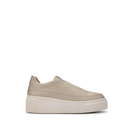 Tamer Tanca Kadın Hakiki Deri Bej Sneakers & Spor Ayakkabı