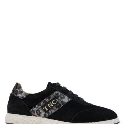 Tamer Tanca Kadın Hakiki Deri Siyah Sneakers & Spor Ayakkabı