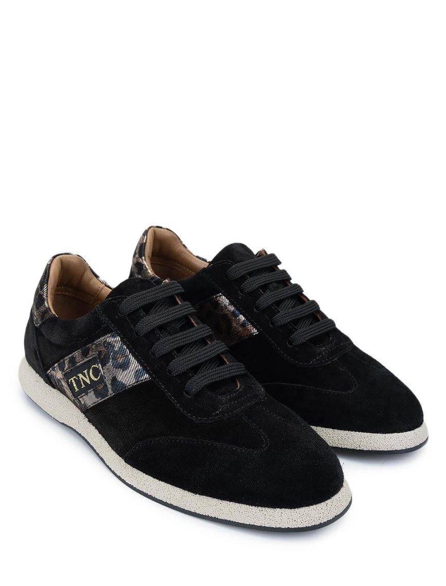 Tamer Tanca Kadın Hakiki Deri Siyah Sneakers & Spor Ayakkabı Tamer Tanca Kadın Hakiki Deri Siyah Sneakers & Spor Ayakkabı