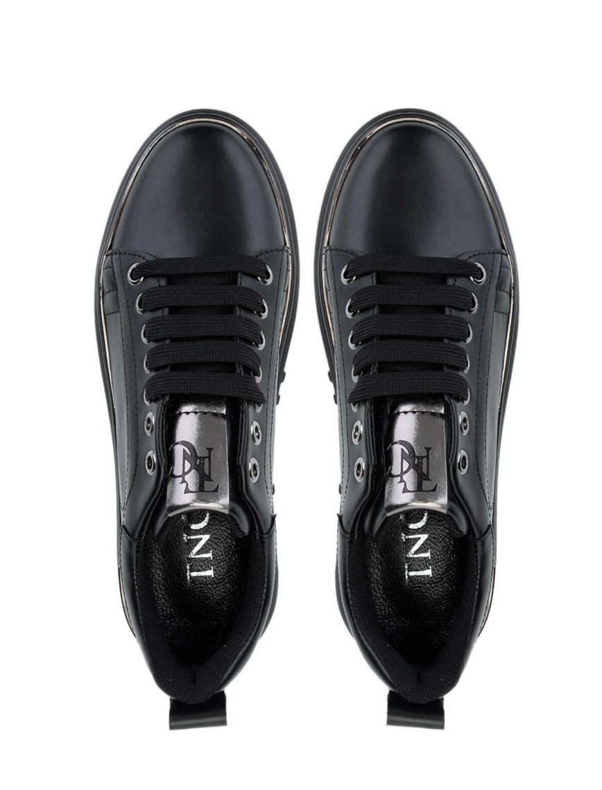 Tamer Tanca Kadın Vegan Siyah Sneakers & Spor Ayakkabı