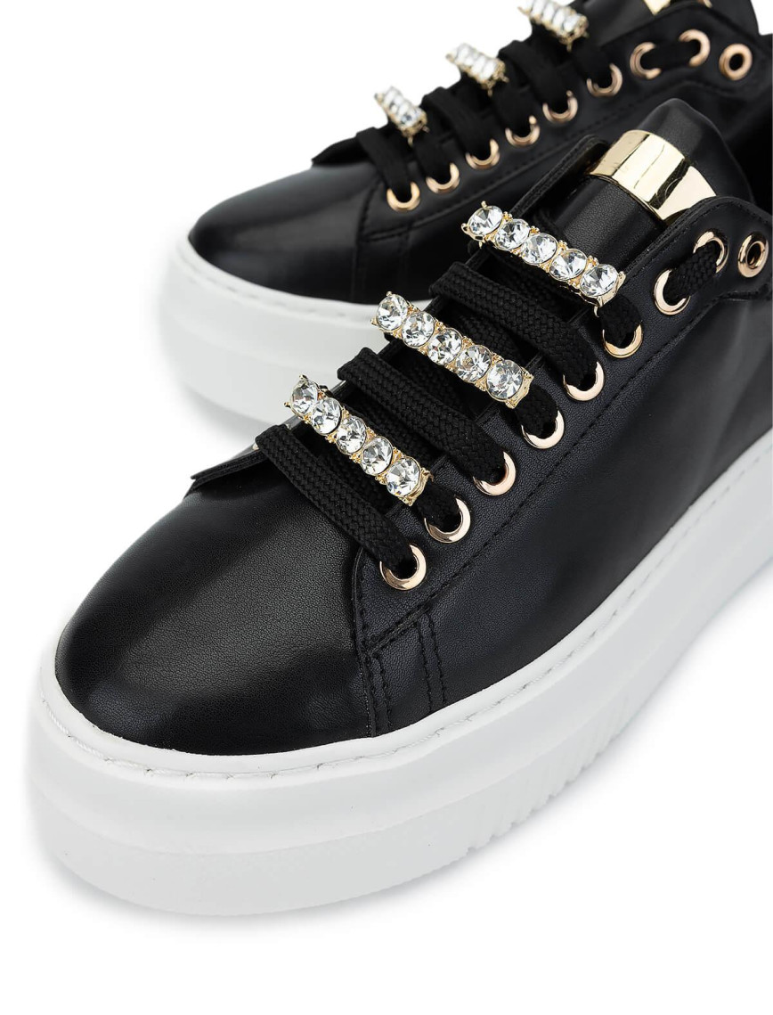 Tamer Tanca Kadın Vegan Siyah Sneakers & Spor Ayakkabı Tamer Tanca Kadın Vegan Siyah Sneakers & Spor Ayakkabı