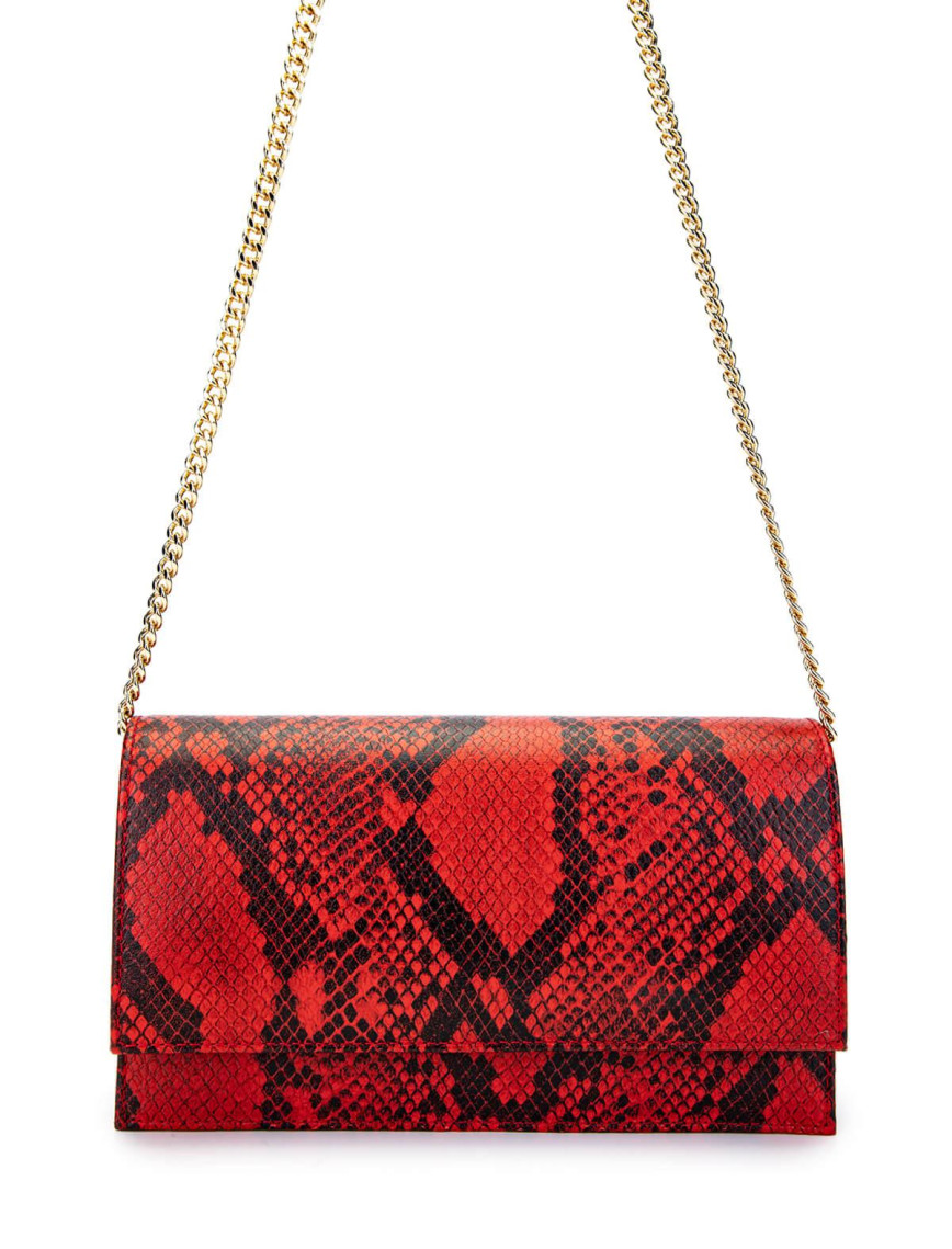 Tamer Tanca Kadın Hakiki Deri Kırmızı Omuz Çanta