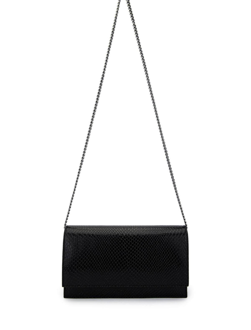 Tamer Tanca Kadın Hakiki Deri Siyah Omuz Çanta