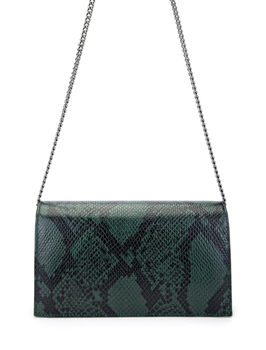 Tamer Tanca Kadın Hakiki Deri Yeşil Omuz Çanta