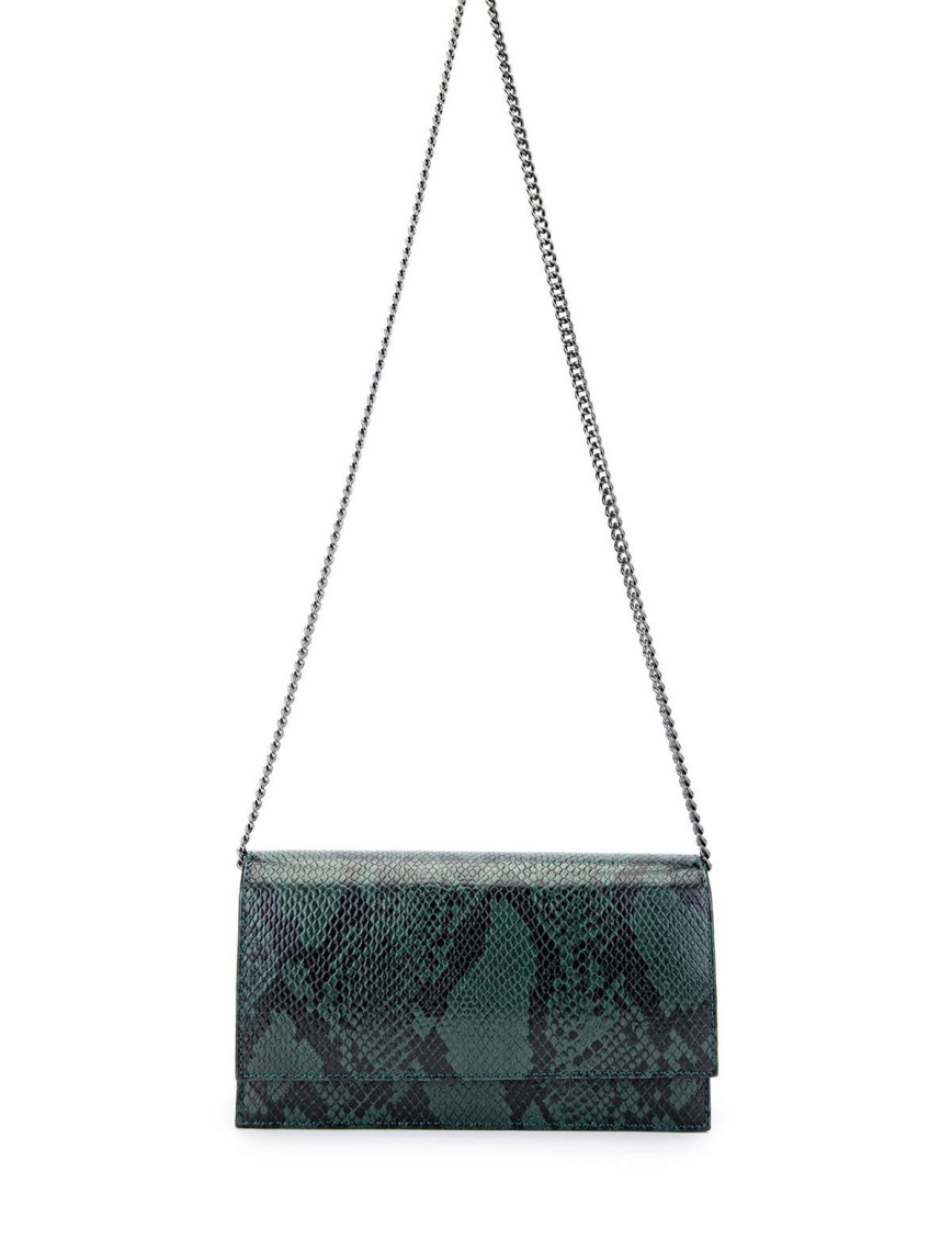 Tamer Tanca Kadın Hakiki Deri Yeşil Omuz Çanta