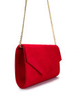 Tamer Tanca Kadın Vegan Kırmızı Süet Omuz Çanta Tamer Tanca Kadın Vegan Kırmızı Süet Omuz Çanta