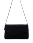 Tamer Tanca Kadın Vegan Siyah Süet Omuz Çanta Tamer Tanca Kadın Vegan Siyah Süet Omuz Çanta