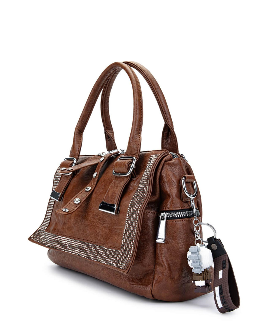 Tamer Tanca Kadın Vegan Camel Omuz Çanta