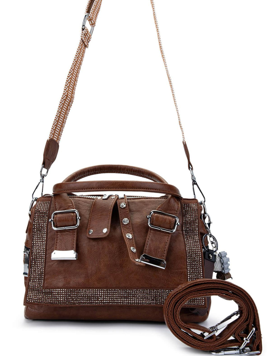 Tamer Tanca Kadın Vegan Camel Omuz Çanta