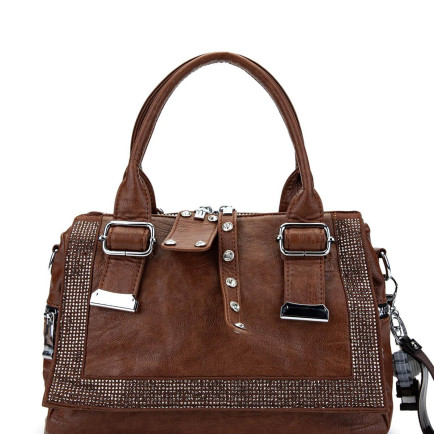 Tamer Tanca Kadın Vegan Camel Omuz Çanta