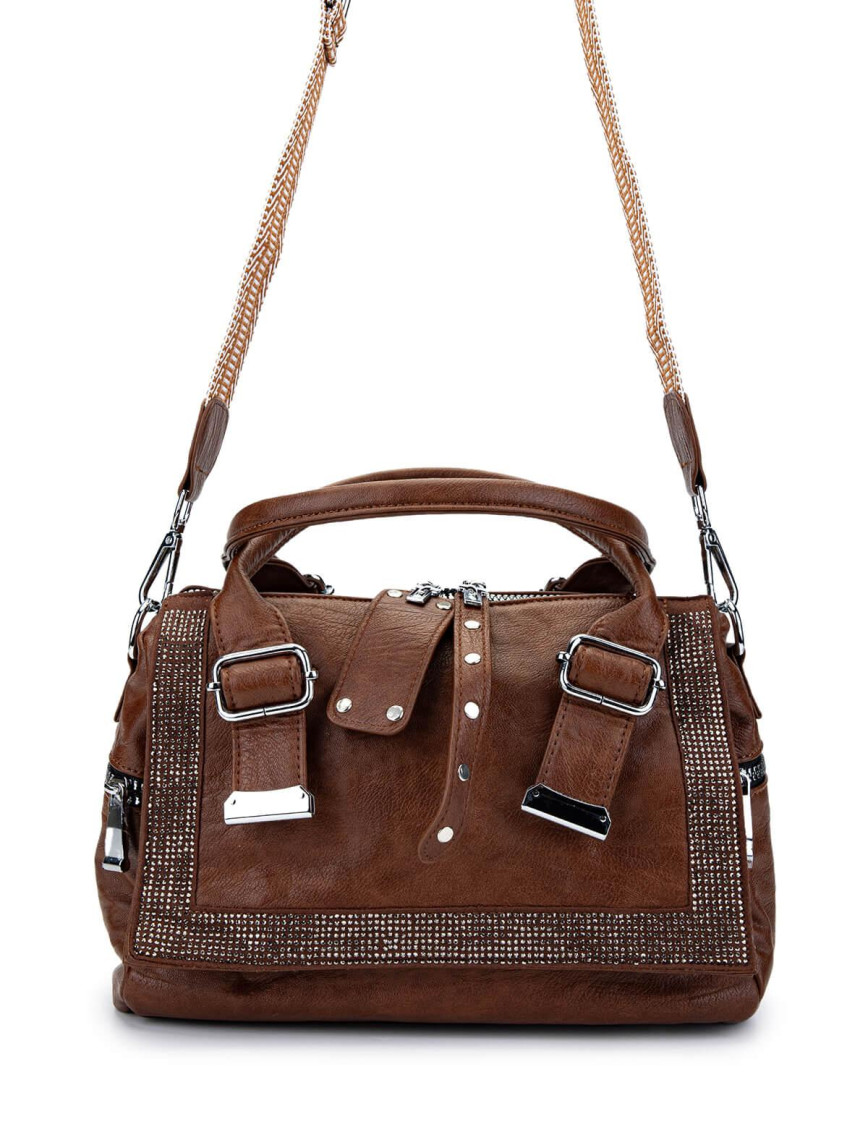 Tamer Tanca Kadın Vegan Camel Omuz Çanta