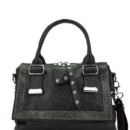 Tamer Tanca Kadın Vegan Yeşil Omuz Çanta