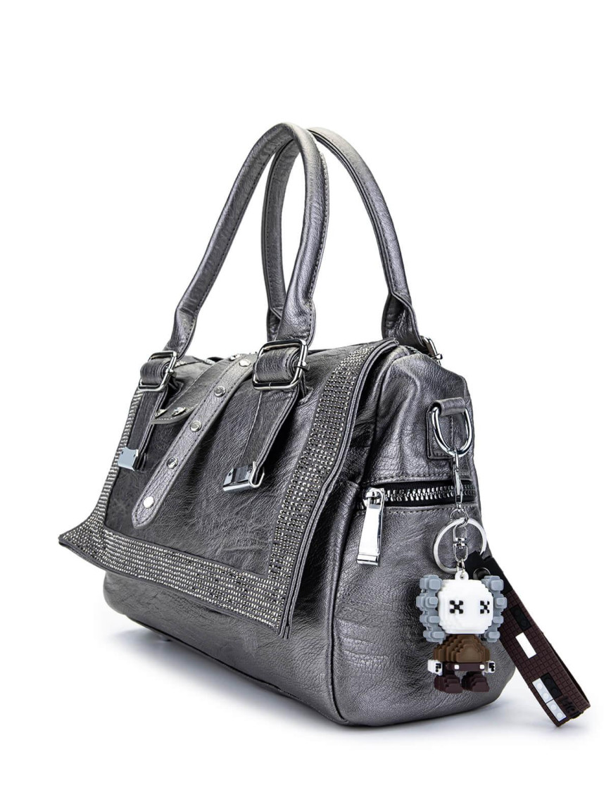 Tamer Tanca Kadın Vegan Metalik Omuz Çanta