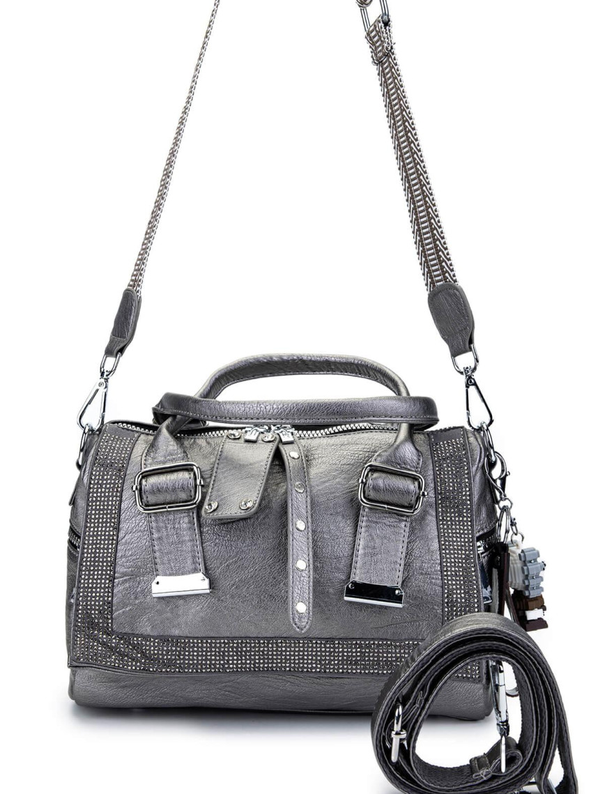 Tamer Tanca Kadın Vegan Metalik Omuz Çanta