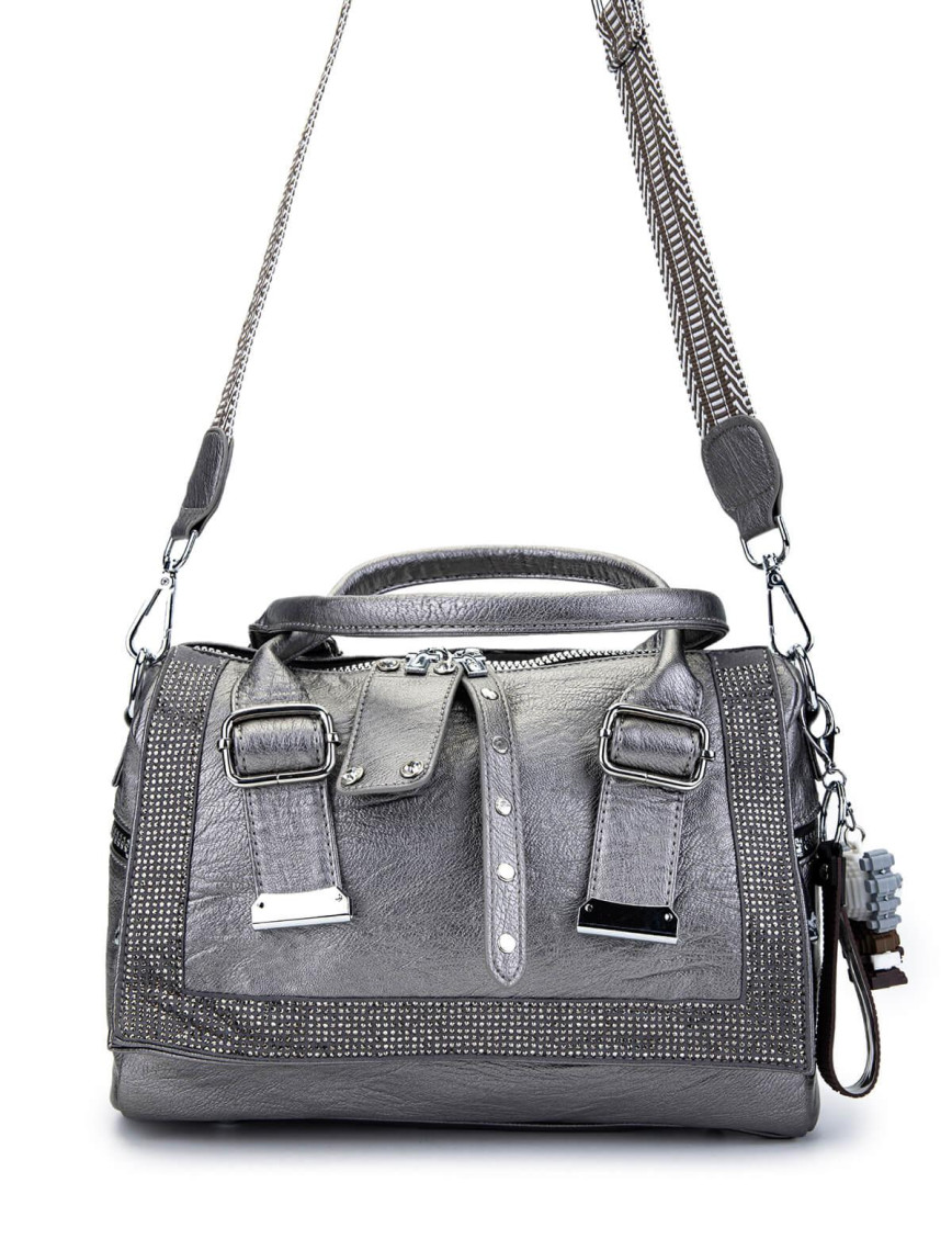 Tamer Tanca Kadın Vegan Metalik Omuz Çanta