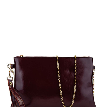 Tamer Tanca Kadın Vegan Bordo Rugan El Çantası