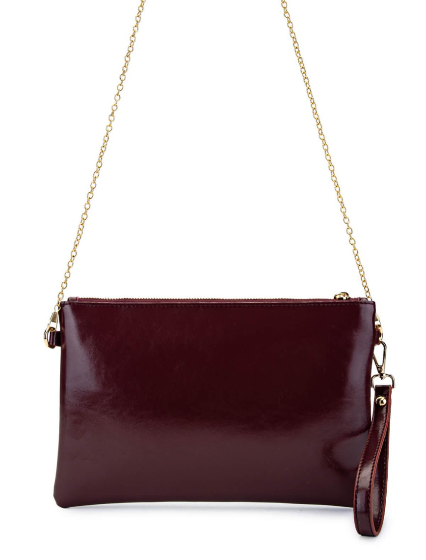 Tamer Tanca Kadın Vegan Bordo Rugan El Çantası