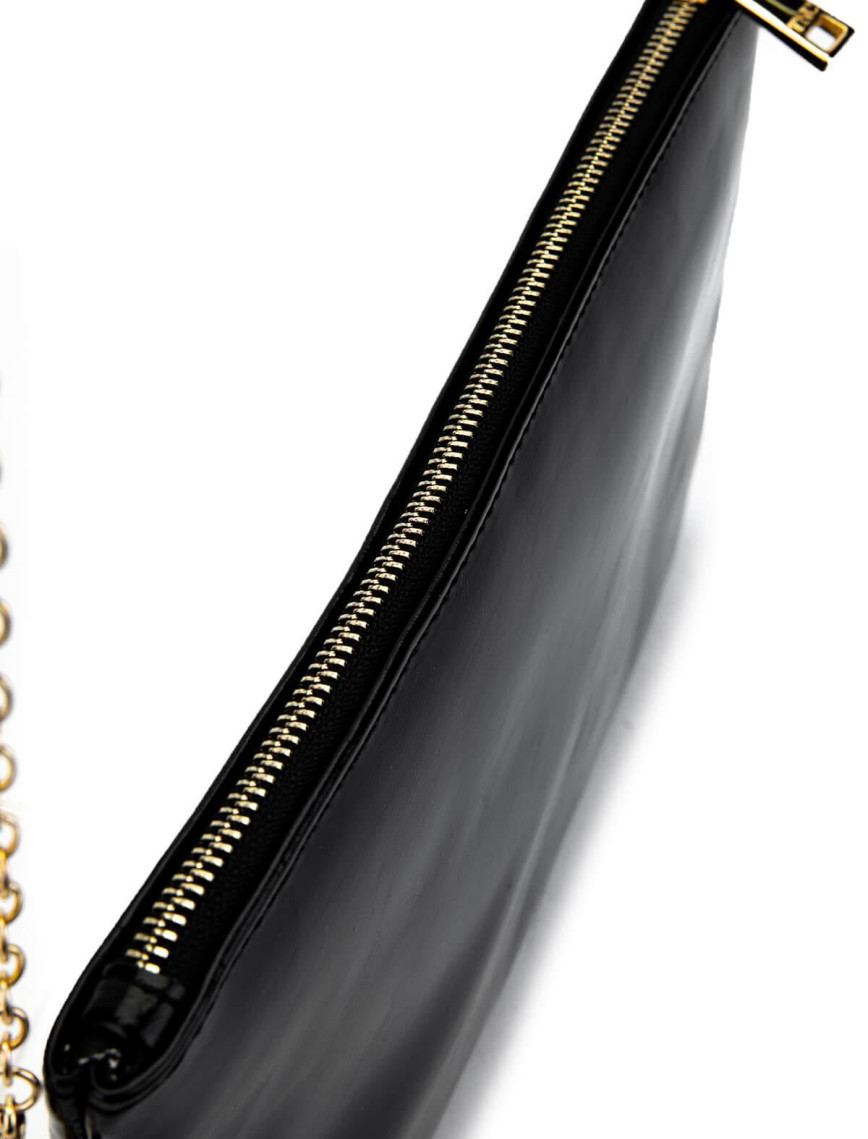 Tamer Tanca Kadın Vegan Siyah Rugan El Çantası