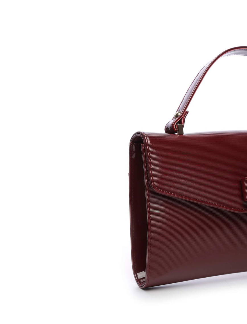 Tamer Tanca Kadın Vegan Bordo El Çantası