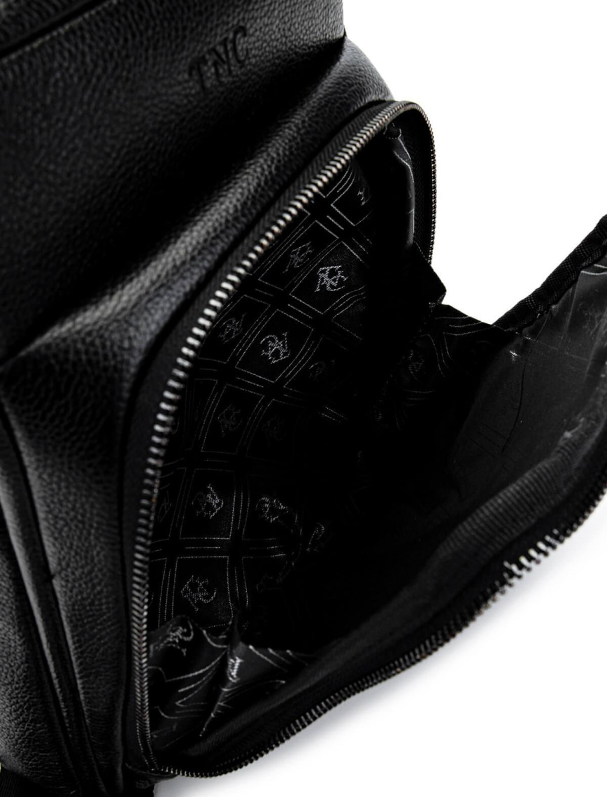 Tamer Tanca Erkek Hakiki Deri Siyah Postacı Çanta