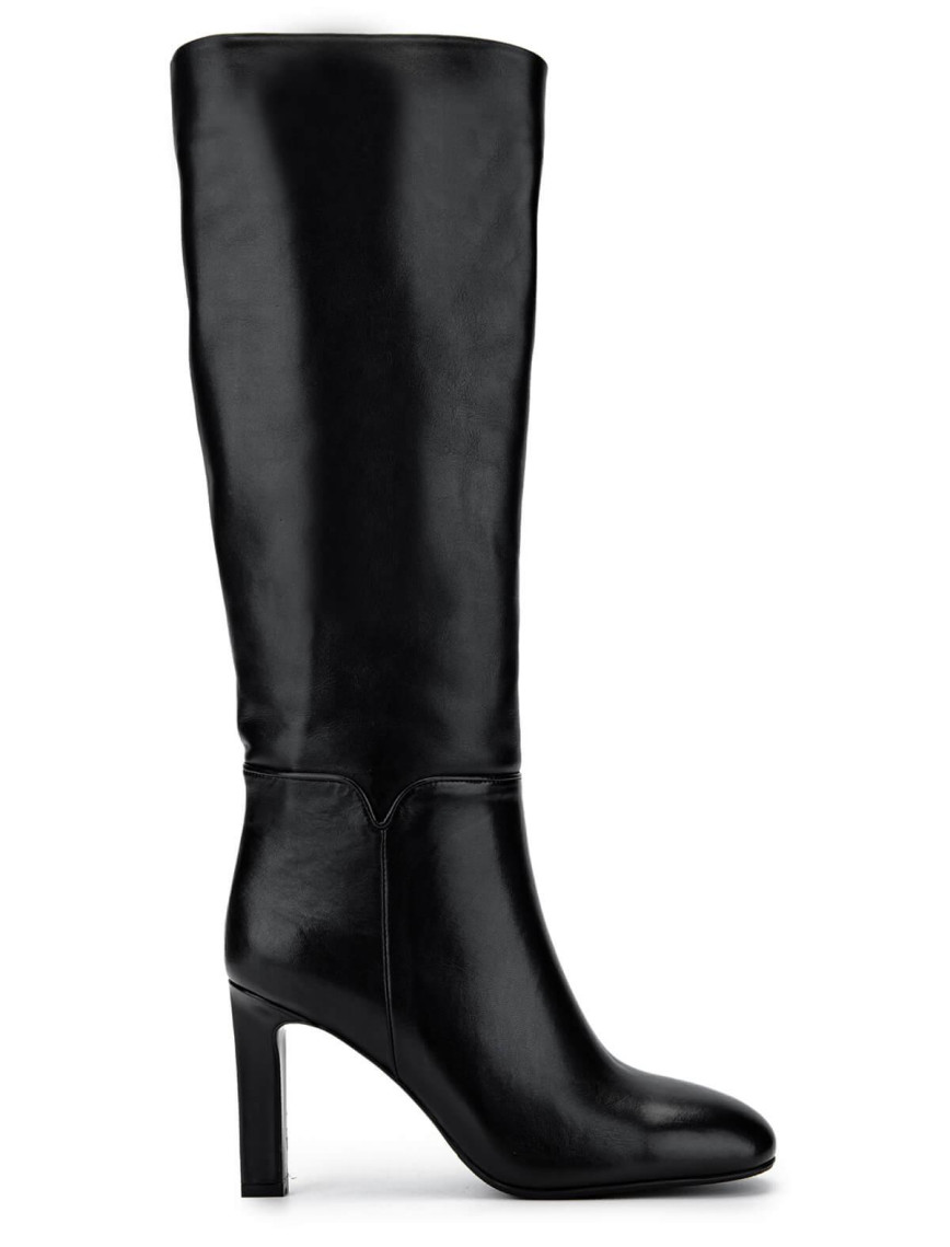 Tamer Tanca Kadın Hakiki Deri Siyah Deri Klasik Çizme Tamer Tanca Kadın Hakiki Deri Siyah Deri Klasik Çizme