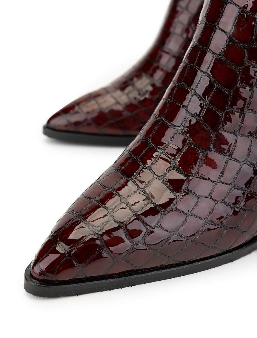 Tamer Tanca Kadın Hakiki Deri Bordo Casual Çizme Tamer Tanca Kadın Hakiki Deri Bordo Casual Çizme