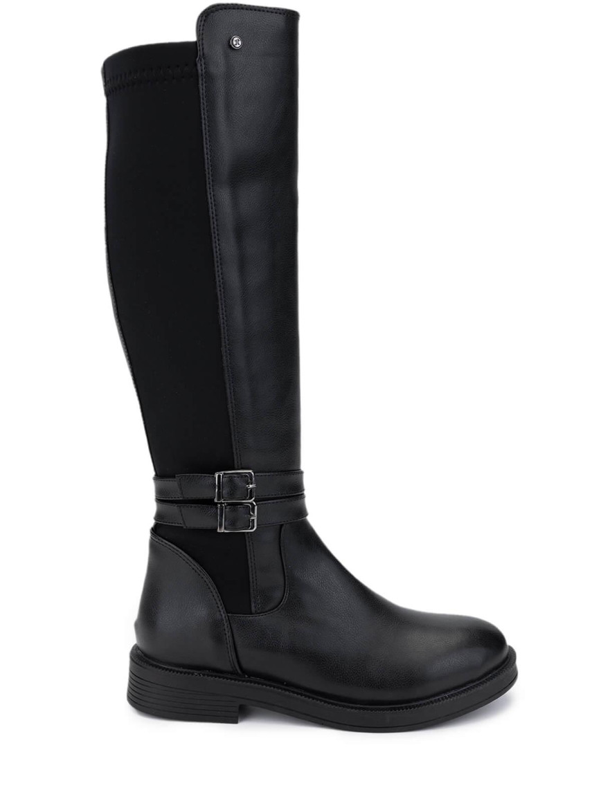 Tamer Tanca Kadın Vegan Siyah Casual Çizme Tamer Tanca Kadın Vegan Siyah Casual Çizme