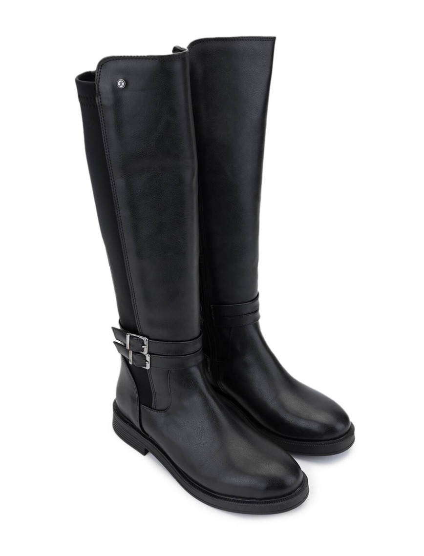 Tamer Tanca Kadın Vegan Siyah Casual Çizme Tamer Tanca Kadın Vegan Siyah Casual Çizme