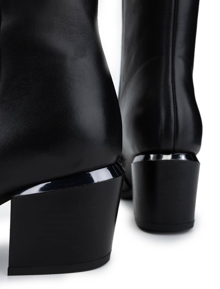 Tamer Tanca Kadın Hakiki Deri Siyah Analin Casual Çizme Tamer Tanca Kadın Hakiki Deri Siyah Analin Casual Çizme