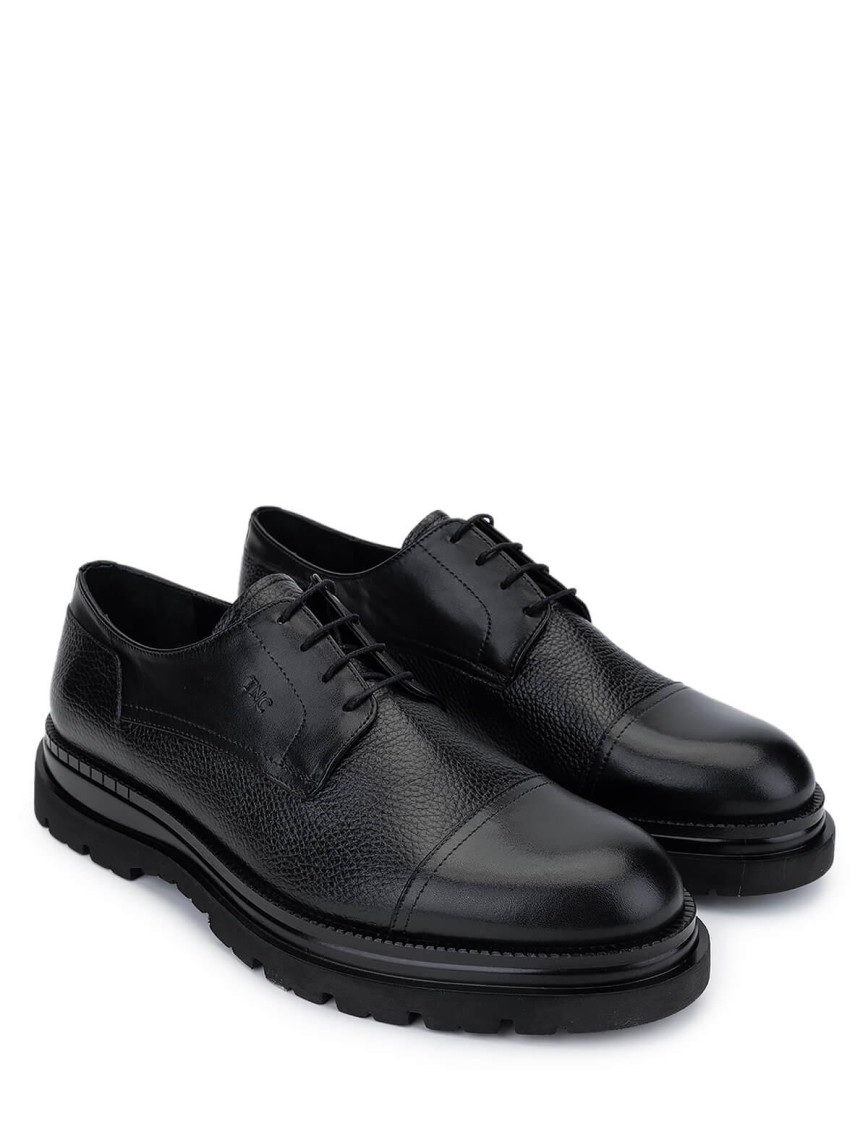 Tamer Tanca Erkek Hakiki Deri Siyah Klasik Ayakkabı Tamer Tanca Erkek Hakiki Deri Siyah Klasik Ayakkabı