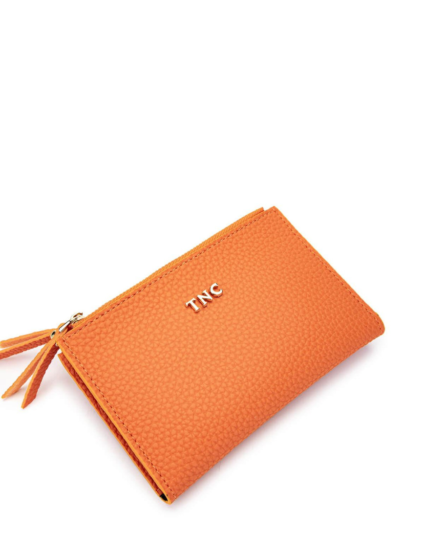 Tamer Tanca Kadın Vegan Turuncu Cüzdan Cuzdan
