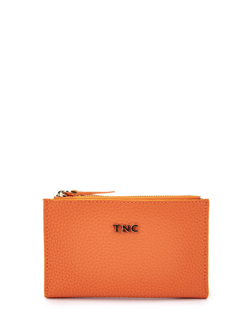 Tamer Tanca Kadın Vegan Turuncu Cüzdan Cuzdan