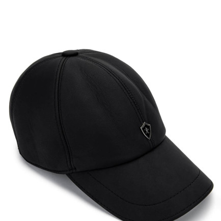 Tamer Tanca Erkek Hakiki Deri Siyah Şapka Tamer Tanca Erkek Hakiki Deri Siyah Şapka