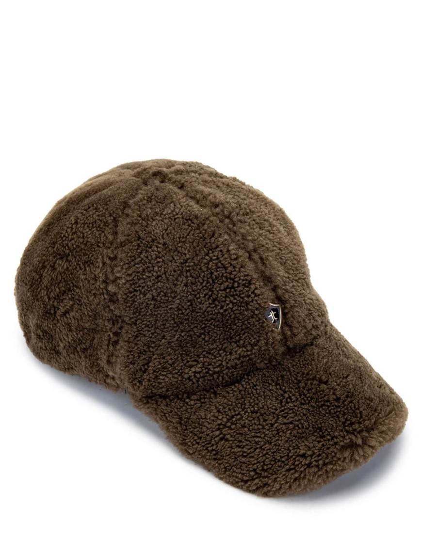 Tamer Tanca Unisex Kürk Bej Şapka