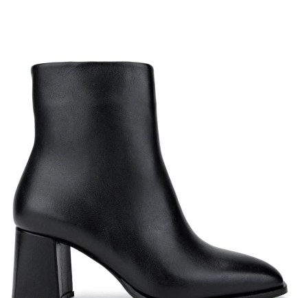 Tamer Tanca Kadın Hakiki Deri Siyah Topuklu Bot Tamer Tanca Kadın Hakiki Deri Siyah Topuklu Bot