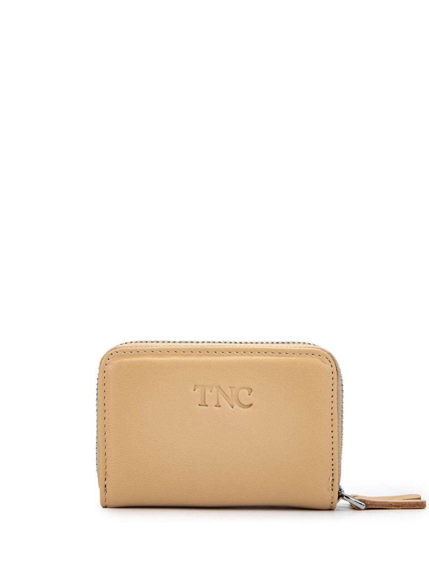 Tamer Tanca Unisex Hakiki Deri Mor Cüzdan Cuzdan