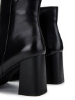 Tamer Tanca Kadın Hakiki Deri Siyah Deri Topuklu Bot Tamer Tanca Kadın Hakiki Deri Siyah Deri Topuklu Bot