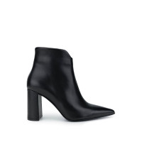 Tamer Tanca Kadın Hakiki Deri Siyah Deri Topuklu Bot Tamer Tanca Kadın Hakiki Deri Siyah Deri Topuklu Bot