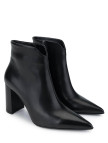 Tamer Tanca Kadın Hakiki Deri Siyah Deri Topuklu Bot Tamer Tanca Kadın Hakiki Deri Siyah Deri Topuklu Bot