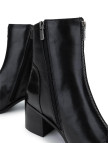 Tamer Tanca Kadın Hakiki Deri Siyah Topuklu Bot Tamer Tanca Kadın Hakiki Deri Siyah Topuklu Bot
