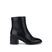 Tamer Tanca Kadın Hakiki Deri Siyah Topuklu Bot Tamer Tanca Kadın Hakiki Deri Siyah Topuklu Bot