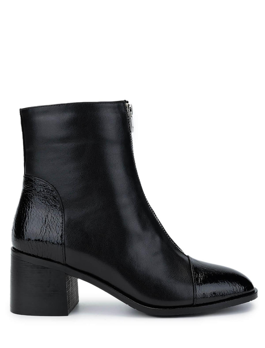 Tamer Tanca Kadın Hakiki Deri Siyah Topuklu Bot Tamer Tanca Kadın Hakiki Deri Siyah Topuklu Bot