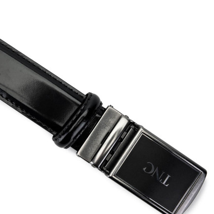 Tamer Tanca Erkek Hakiki Deri Siyah Açma Kemer