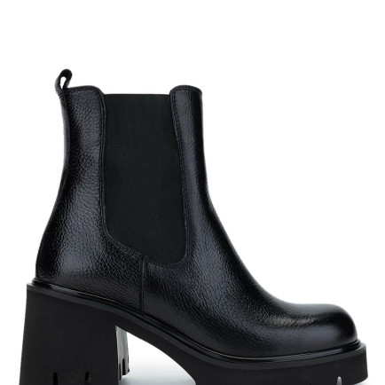 Tamer Tanca Kadın Hakiki Deri Siyah Floter Casual Bot