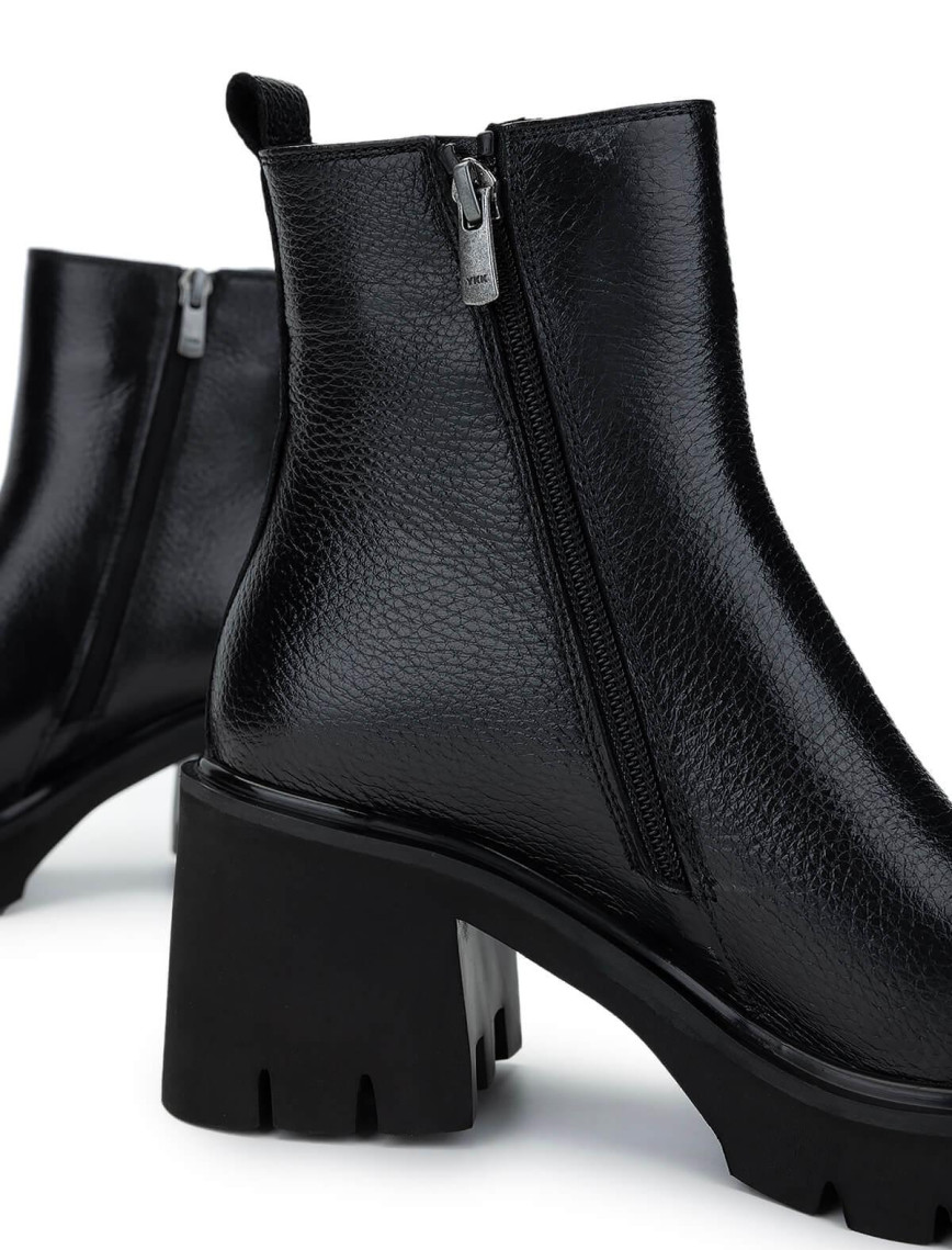 Tamer Tanca Kadın Hakiki Deri Siyah Floter Casual Bot Tamer Tanca Kadın Hakiki Deri Siyah Floter Casual Bot