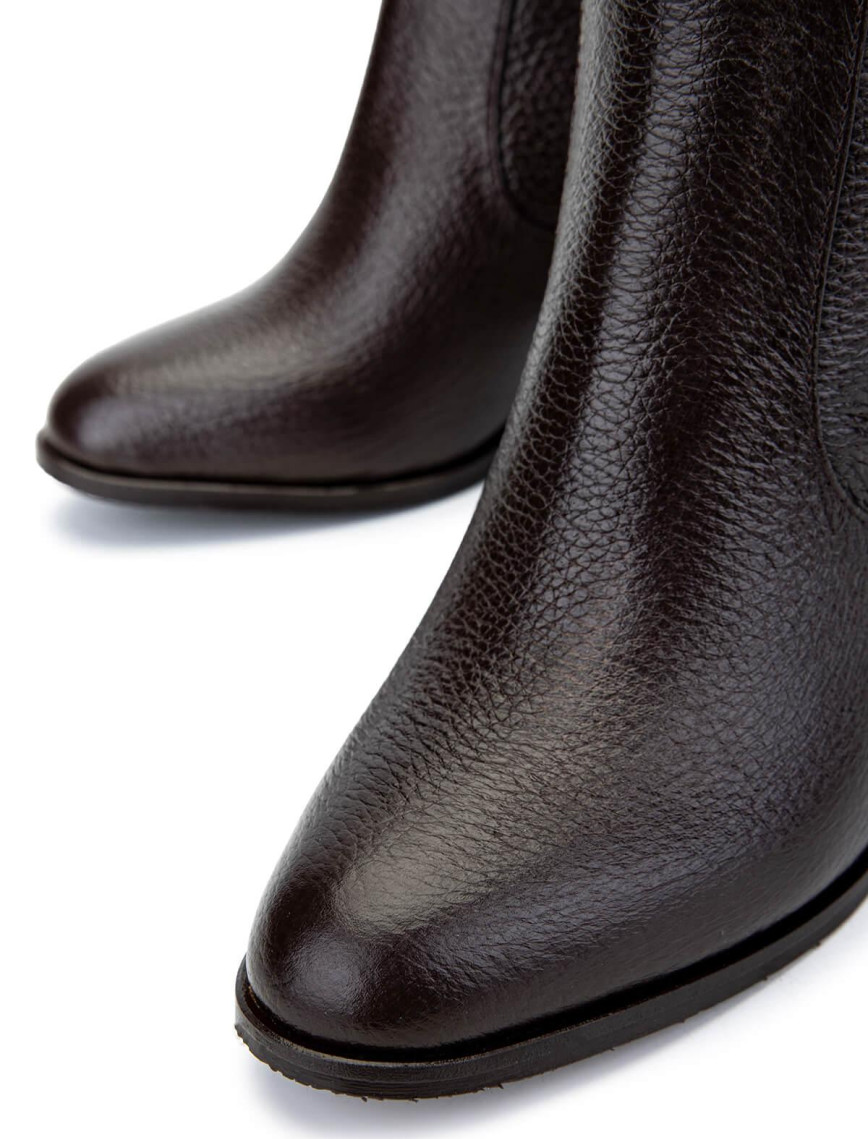 Tamer Tanca Kadın Hakiki Deri Kahverengi Floter Klasik Bot Tamer Tanca Kadın Hakiki Deri Kahverengi Floter Klasik Bot