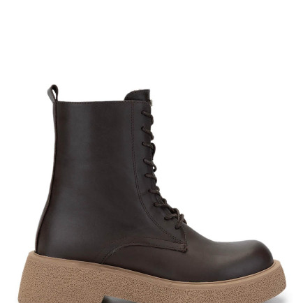 Tamer Tanca Kadın Hakiki Deri Kahverengi Casual Bot Tamer Tanca Kadın Hakiki Deri Kahverengi Casual Bot